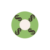 I-Contact Cosplay Halloween Contact Lenses Green Money